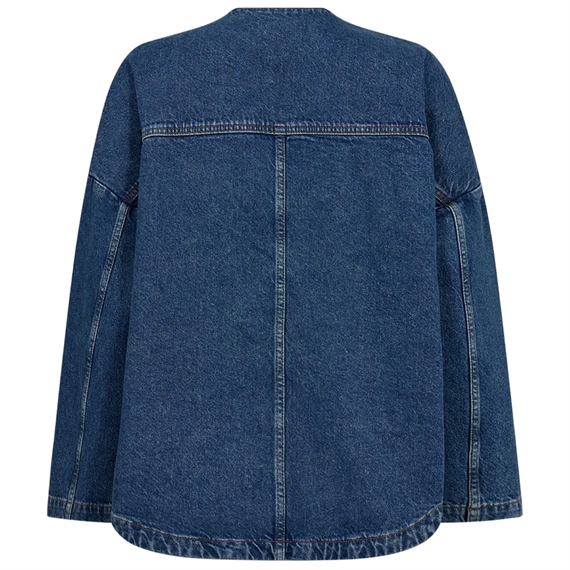 Ivy Copenhagen Augusta Denim Jacket Wash Jaca, Denim Blue